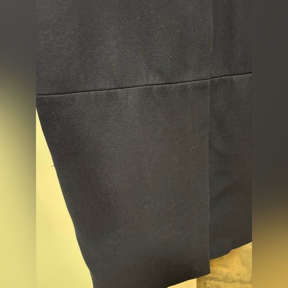 COS Darkest Navy Blue Hooded Wool Duffle Coat Size 12 - Picture 8 of 16